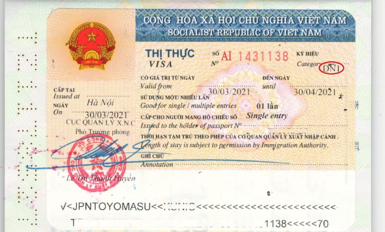 VISA THƯƠNG MẠI - VISA DN